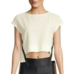 KORAL by ILANA KUGEL Futurist Netz Crop Top